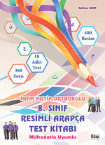8. Sınıf Resimli Arapça Test Kitabı