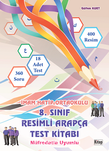 8. Sınıf Resimli Arapça Test Kitabı - Bilinmeyen Yazar