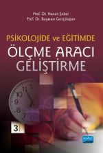 Psikolojide ve Eğitimde Ölçme Aracı Geliştirme