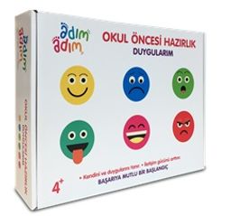  Adım Adım Okul Öncesi Hazırlık - Duygularım 