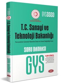 T.C. Sanayi ve Teknoloji Bakanlığı GYS Soru Bankası 
