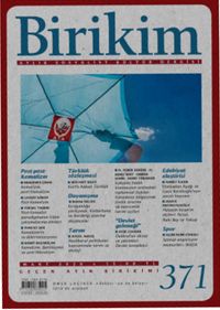 Birikim Aylık Sosyalist Kültür Dergisi Sayı:371 Mart 2020
