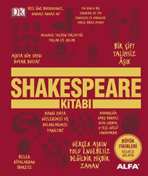 Shakespeare Kitabı (Ciltli) / DK Büyük Fikirler Serisi