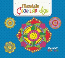 Mandala-Çocuklar İçin (Mavi) 