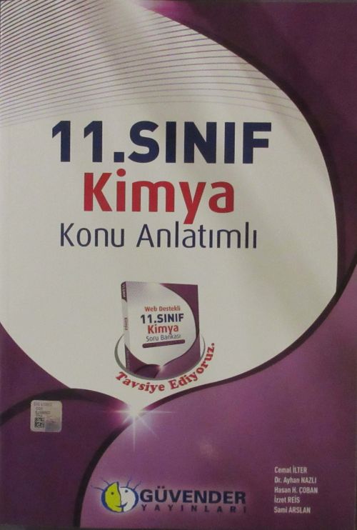 11. Sınıf Kimya Konu Anlatımlı
