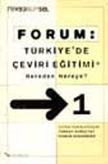 Türkiye'de Çeviri Eğitimi (Nereden Nereye)