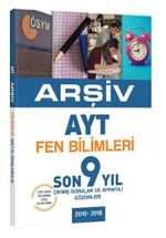 Arşiv AYT Fen Bilimleri Son 9 Yıl Konularına Göre Çözümlü Çıkmış Sorular