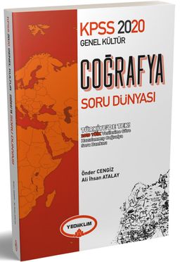 2020 KPSS Genel Kültür Coğrafya Soru Bankası