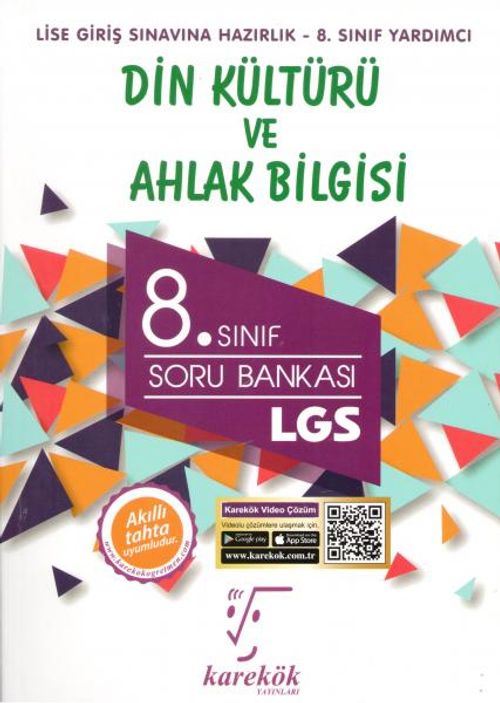 8. Sınıf LGS Din Kültürü ve Ahlak Bilgisi Soru Bankası