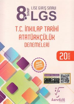 8. Sınıf LGS T. C. İnkılap Tarihi Atatürkçülük Denemeleri