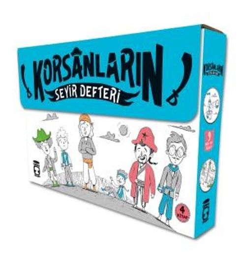Korsanların Seyir Defteri Set (4 Kitap)