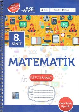 Asel Yayınları 8. Sınıf Matematik Defteraktif