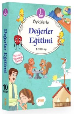 1. Sınıf Değerler Eğitimi Serisi (10 Kitaplık Set)