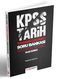 2020 KPSS Tamamı Çözümlü Tarih Sepeti Soru Bankası