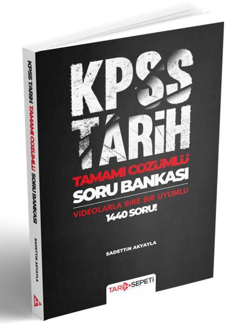 2020 KPSS Tamamı Çözümlü Tarih Sepeti Soru Bankası