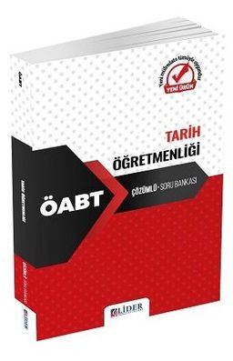 2020 ÖABT Tarih Öğretmenliği Soru Bankası Çözümlü