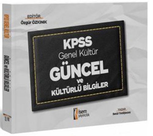 2020 KPSS Genel Kültür Güncel ve Kültürlü Bilgiler