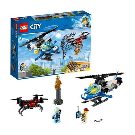 LEGO City Police Gökyüzü Polisi İnsansız Hava Aracı Takibi (60207)