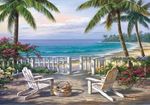 Sahilde 500 Parça Puzzle (48x33 Kod:3556)