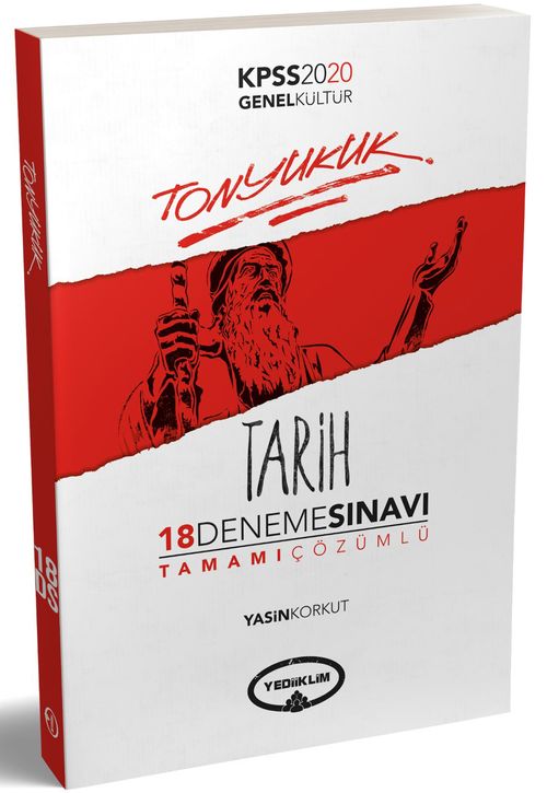 2020 KPSS Tonyukuk Tarih Tamamı Çözümlü 18 Deneme Sınavı 
