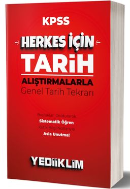 2020 KPSS Herkes İçin Tarih - Alıştırmalarla Genel Tarih Tekrarı 