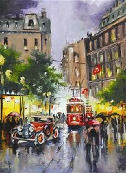 İstiklal Caddesi 1000 Parça Puzzle (48x66 Kod:3189)