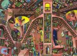 Kütüphane 1000 Parça Puzzle (66x48 Kod:3149)