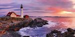 Portland Burnu Deniz Feneri 1500 Parça Puzzle (48x99 Kod:3787)
