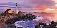 Portland Burnu Deniz Feneri 1500 Parça Puzzle (48x99 Kod:3787)