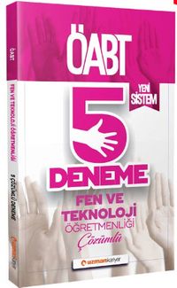 2020 KPSS ÖABT Fen ve Teknoloji Öğretmenliği Yeni Sistem Çözümlü 5 Deneme