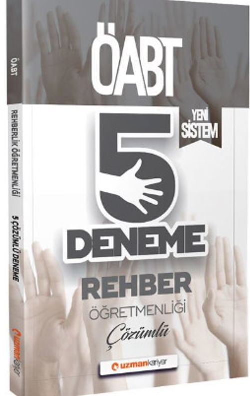 2020 KPSS ÖABT Rehber Öğretmenliği Yeni Sistem Çözümlü 5 Deneme