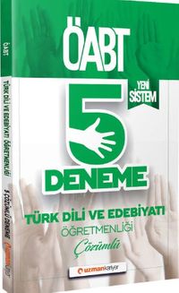 2020 KPSS ÖABT Türk Dili ve Edebiyatı Yeni Sistem Çözümlü 5 Deneme
