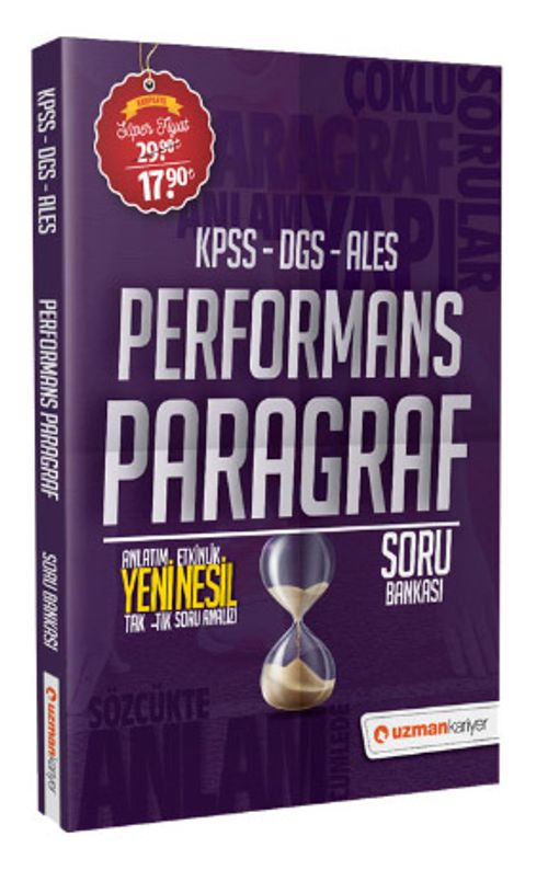 2020 KPSS Performans Paragraf Soru Bankası