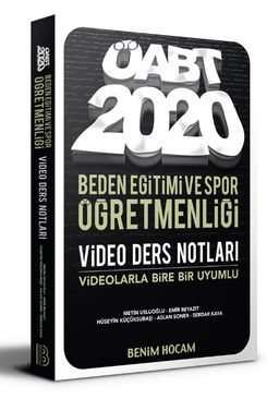 2020 ÖABT Beden Eğitimi ve Spor Öğretmenliği Video Ders Notları 