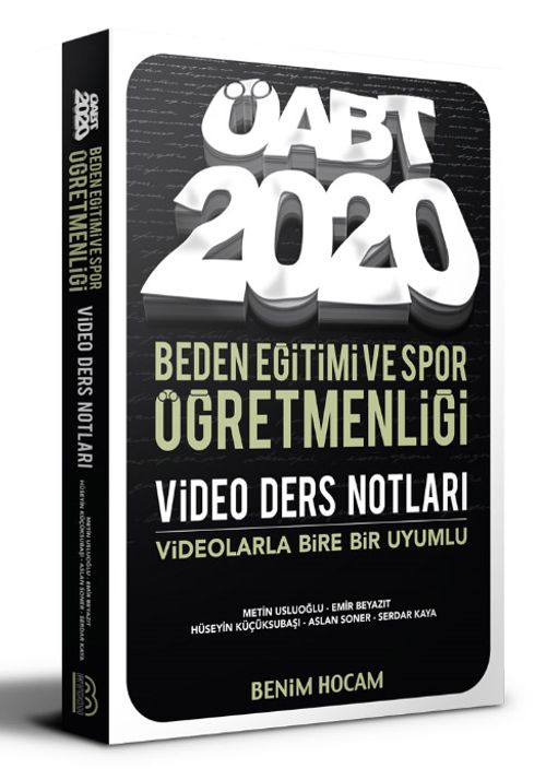 2020 ÖABT Beden Eğitimi ve Spor Öğretmenliği Video Ders Notları 