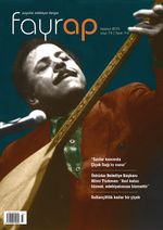 Fayrap Edebiyat Dergisi Haziran 2015 Sayı:73