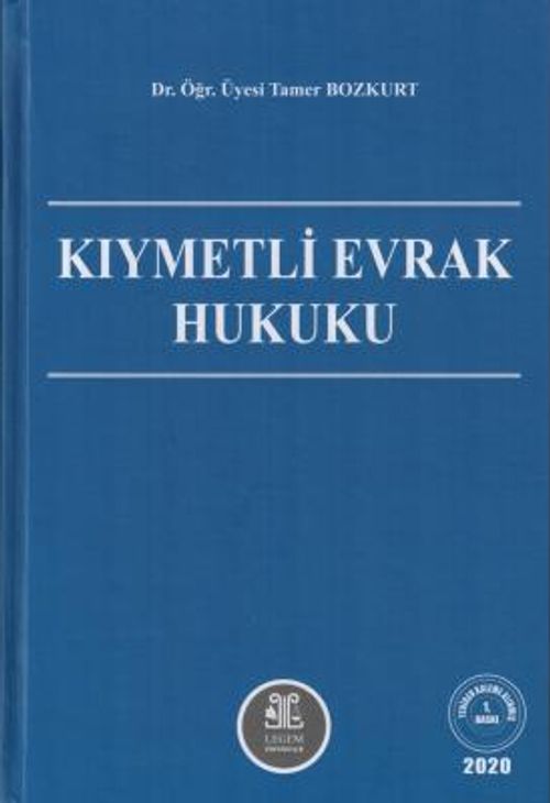 Kıymetli Evrak Hukuku