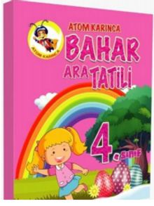 Atom Karınca 4. Sınıf Bahar Ara Tatili Kitabı