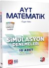 AYT Matematik Sim&uuml;lasyon Denemeleri 10 Adet