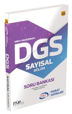 DGS Sayısal Bölüm Soru Bankası (2152)
