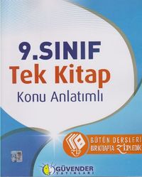 9. Sınıf Tek Kitap Konu Anlatımlı