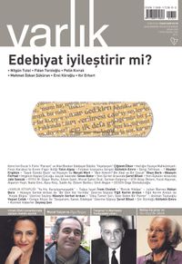 Varlık Aylık Edebiyat ve Kültür Dergisi Nisan 2020