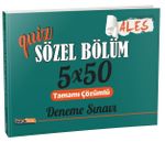  2021 Quiz Ales Sözel Bölüm Tamamı Çözümlü 5x50 Deneme Sınavı
