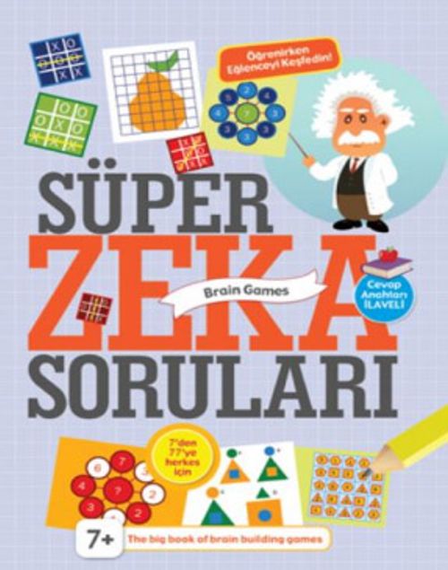 Süper Zeka Soruları-3 Mavi Kitap
