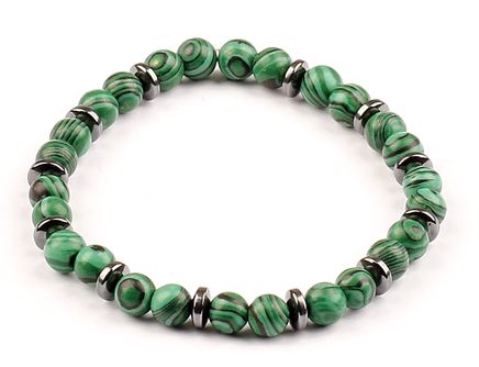 Malakit Doğal Taş Bileklik (MAS-82)