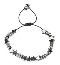 Yıldız Hematit Doğal Taş Bileklik (YHH-79)