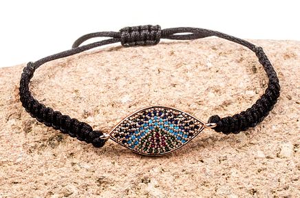 Zirkon Taşlı Makrome Bileklik (ZTM-81)