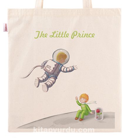 Askılı Bez Çanta -  Küçük Prens - Astronaut