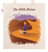 Askılı Bez Çanta - Küçük Prens - Desert