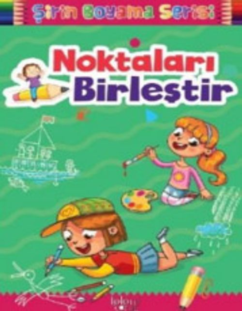 Noktaları Birleştir - Şirin Boyama Serisi